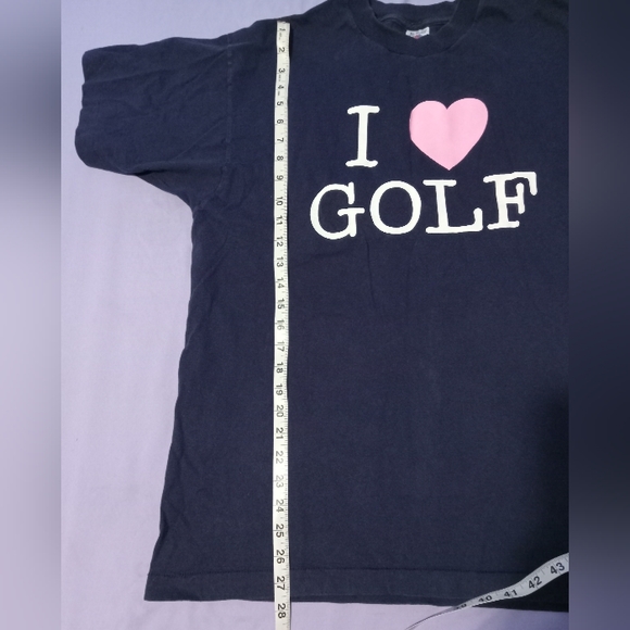 I HEART GOLF T-SHIRT, Adult XL - Picture 5 of 9